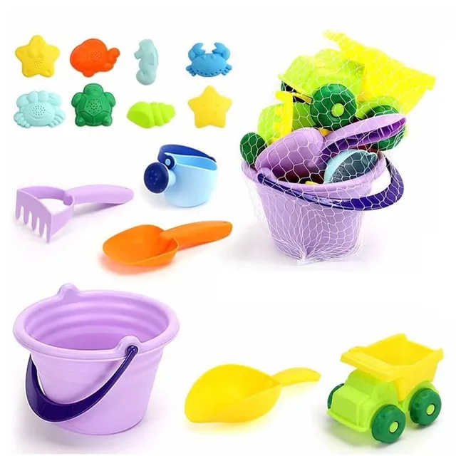 Set of children's toys in the sandpit (Universal)