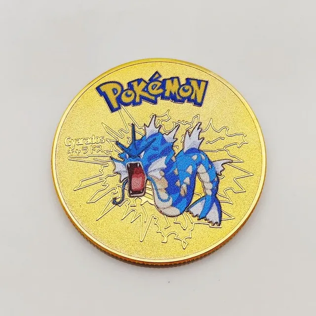 Zlatá zberateľská minca Pokémon