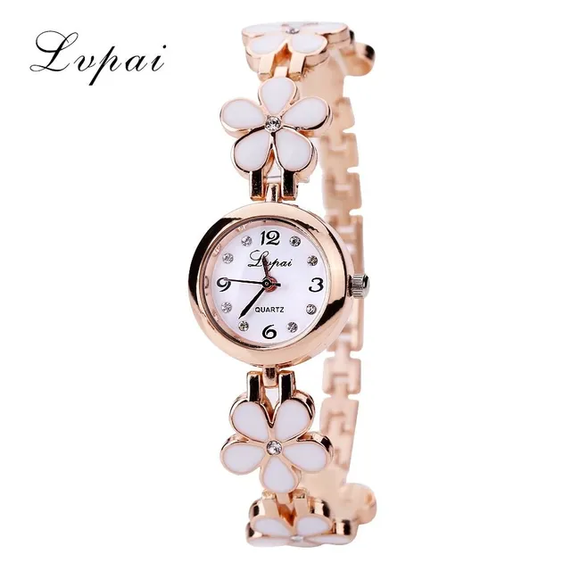 Women's Watch with Flowers