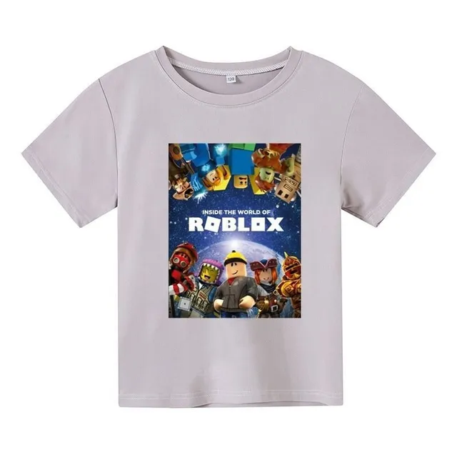Children's stylish short sleeve T-shirt Roblox