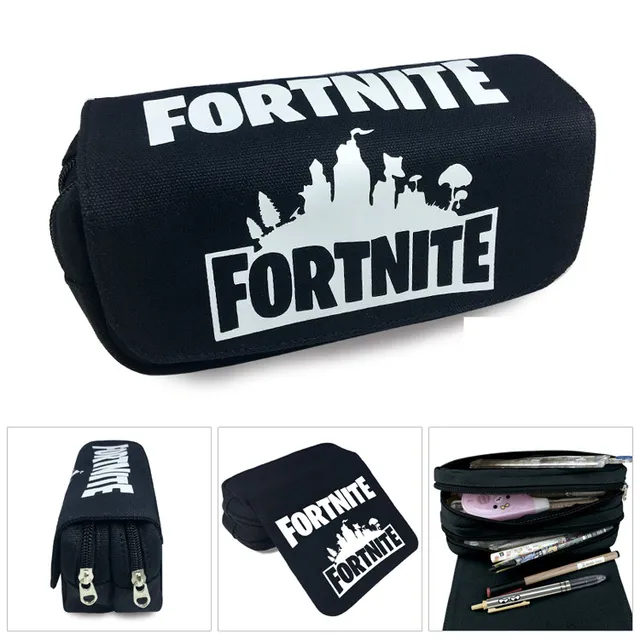 Large capacity school kit case with Fortnite print As show7
