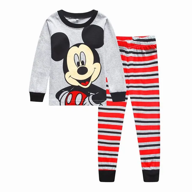 Krásné dětské pyžamo na spaní s Mickey Mousem