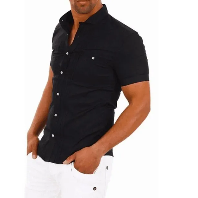 Men's casual slim fit shirt