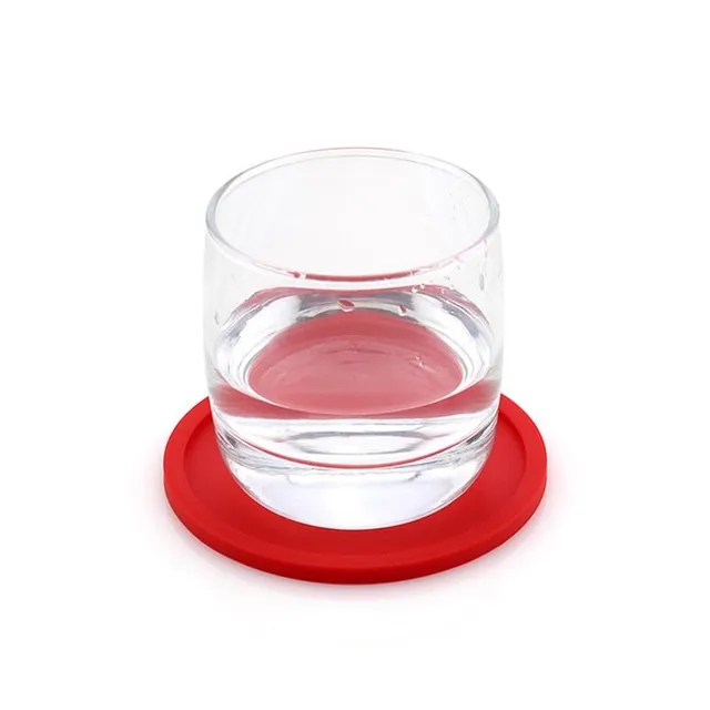 Anti-slip silicone coasters