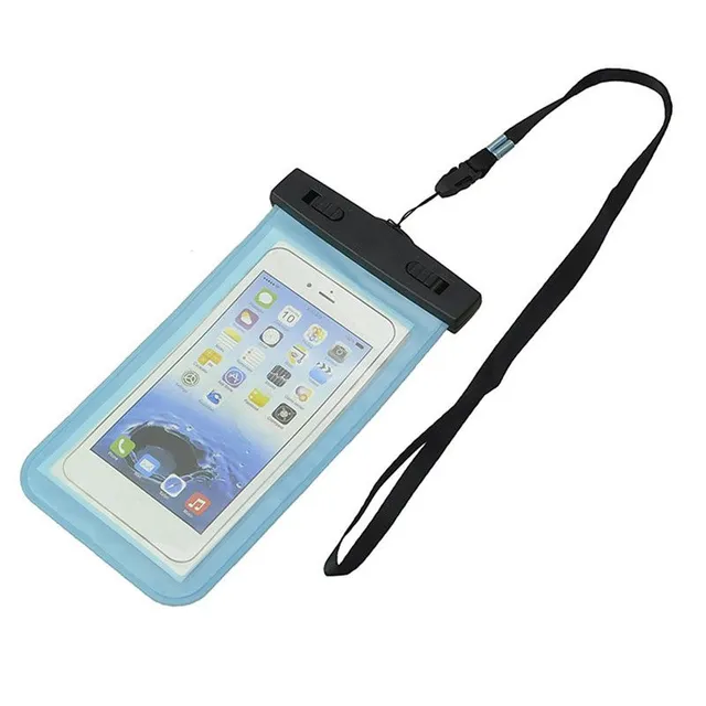 Vodotesné priehľadné puzdro na mobilný telefón Sizmo