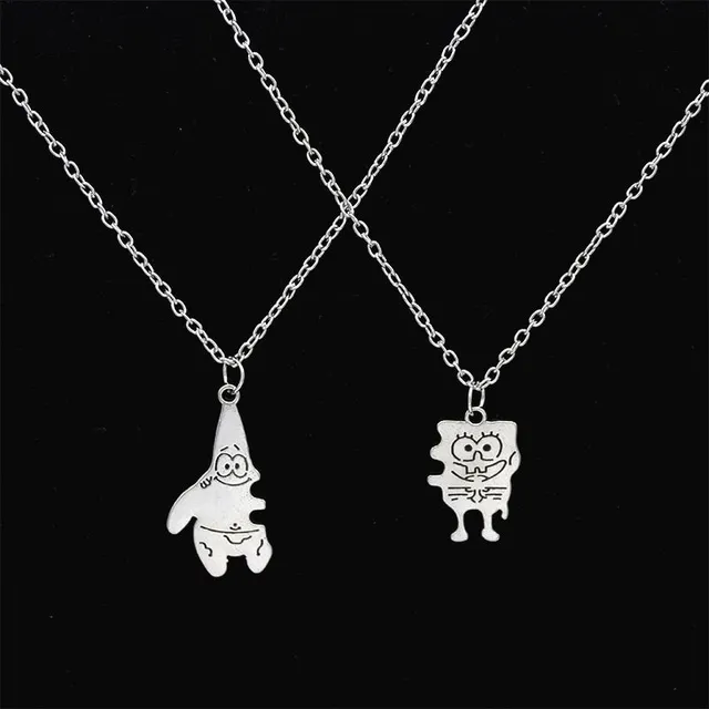 Collier d'amitié - Spongebob et Patrick