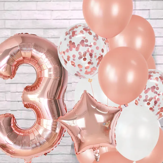 Set de baloane perfecte pentru a sărbători în mai multe culori