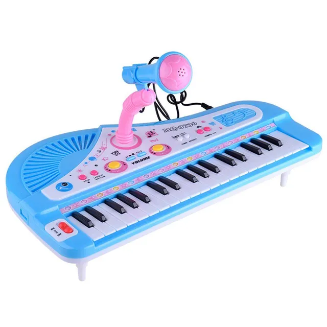 Children's Piano with Microphone and Belongers