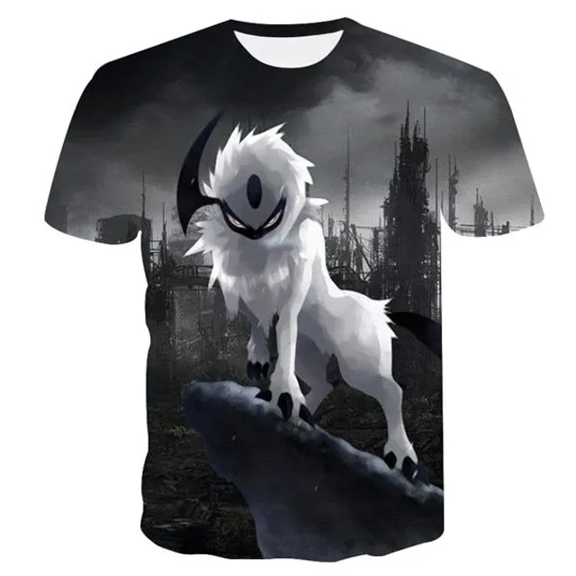 Nowoczesny T-shirt 3D dla zwierząt