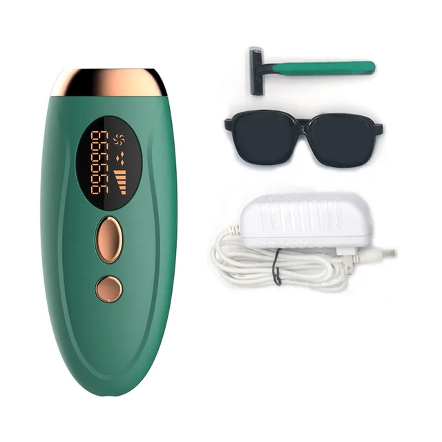 Portable electric laser hair remover