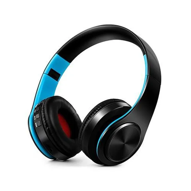 Słuchawki bezprzewodowe Bluetooth czarne