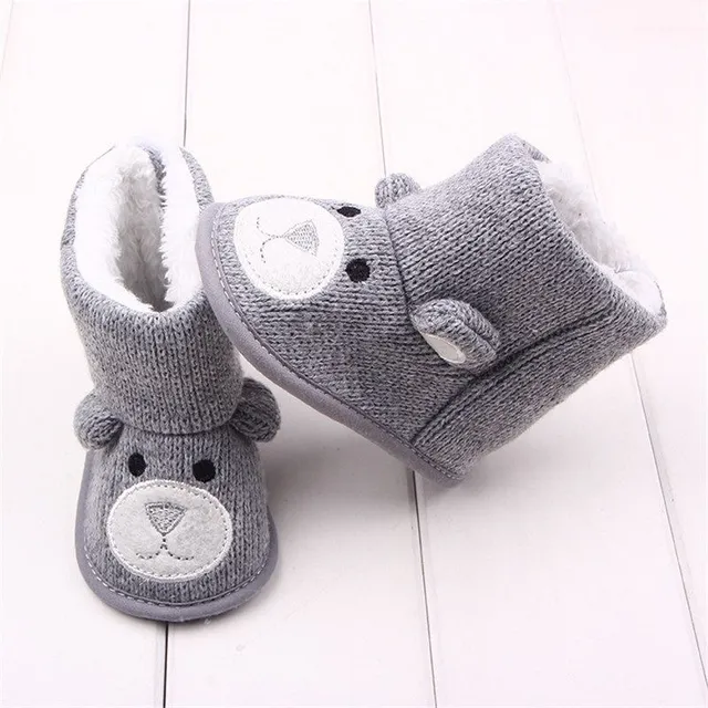 Chaussons d'hiver en coton pour enfants