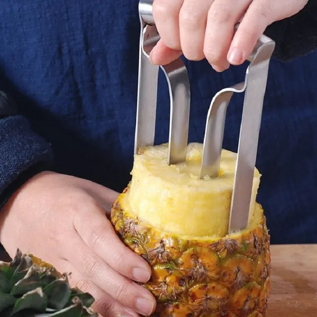 Kráječ na ananas z nerezové oceli