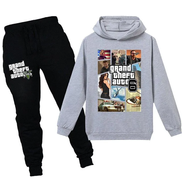 Kids tracksuit with GTA V print