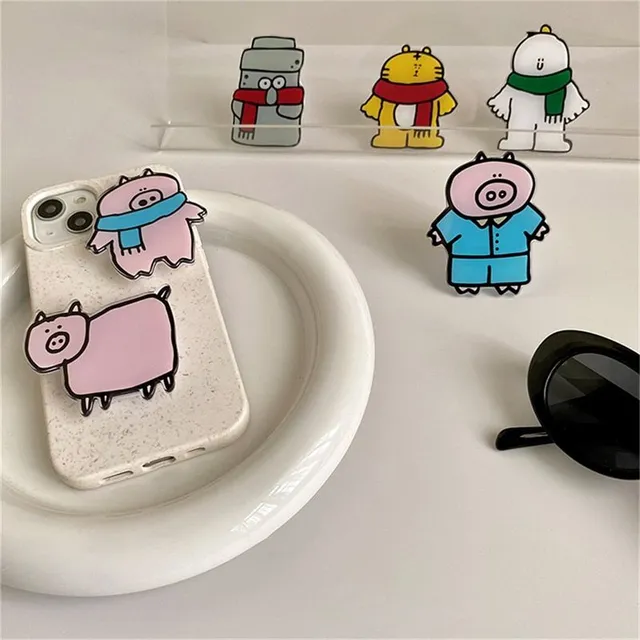 Suport drăguț PopSockets în formă de animăluțe Funny