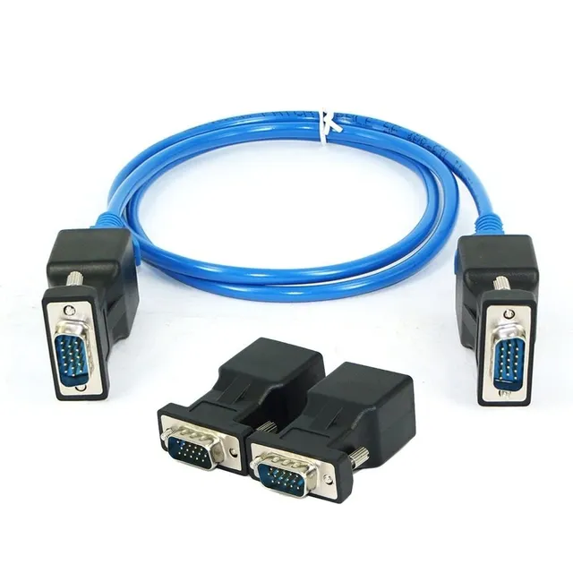 VGA-RJ45 LAN adapter