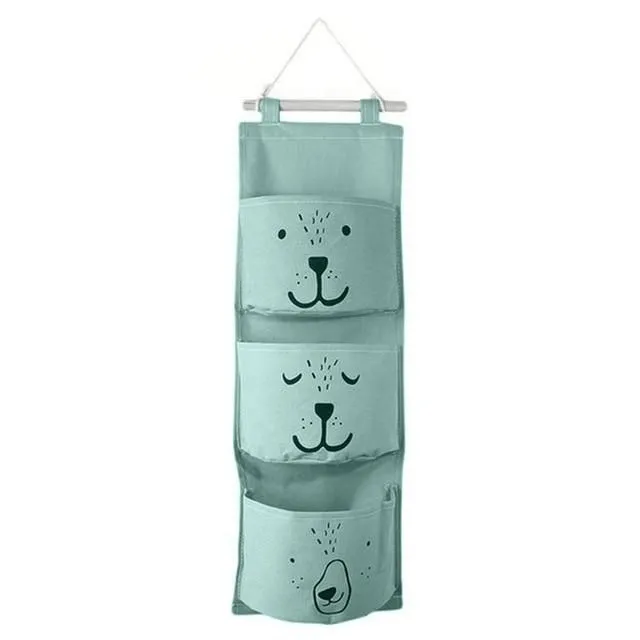 Cute wall hanging storage bag