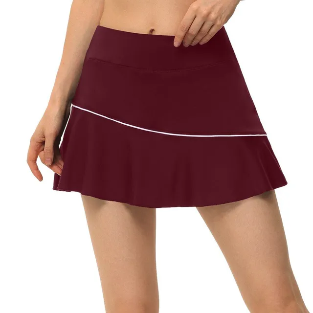 Women's sports skirt with shorts