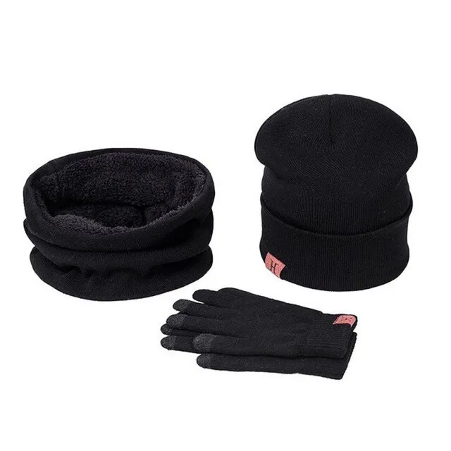 Cap, neck warmer and gloves set