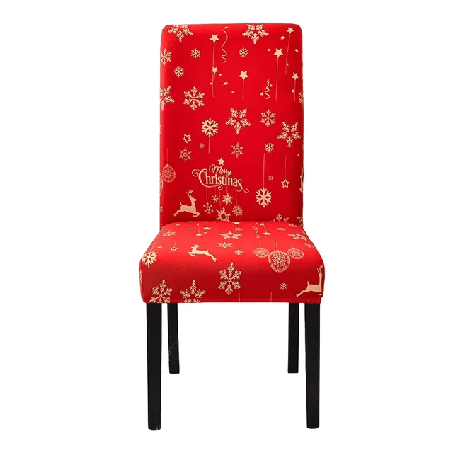 Christmas cover on chair Z329