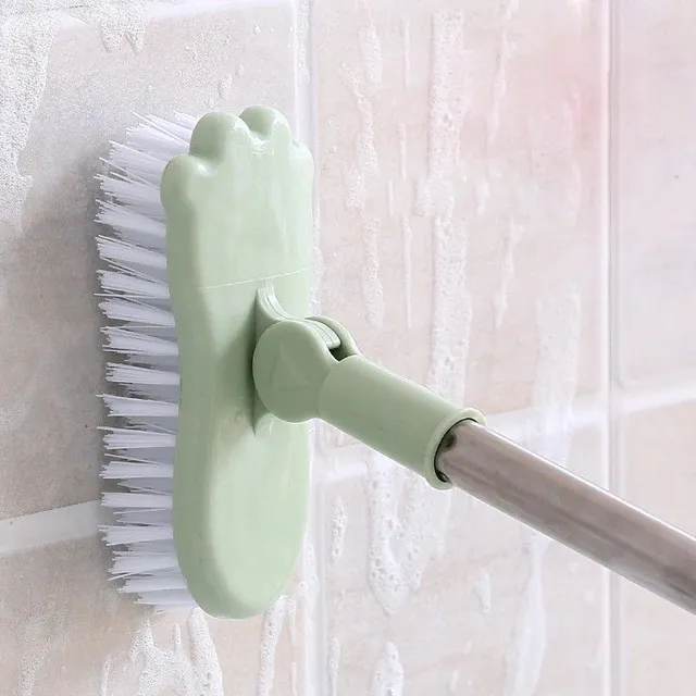 Brosse de lavage avec tige télescopique 120 cm