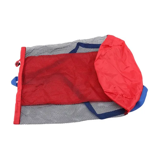 Sac à dos de plage en filet pour enfants - portable pour jouets