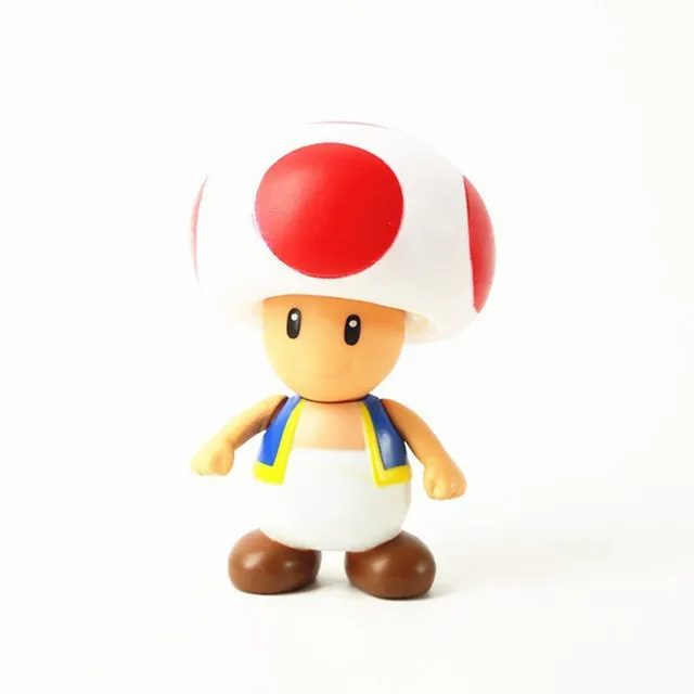 Gyerek figura mozgatható végtagok Super Mario design