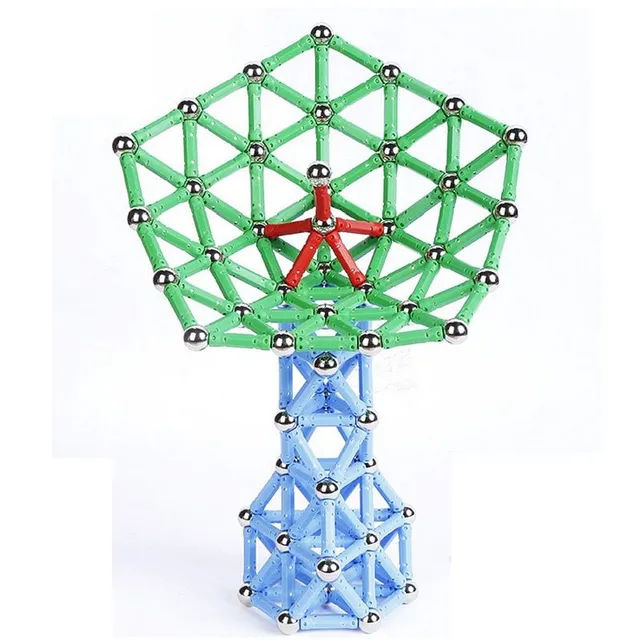 Set de construcție educațional magnetic