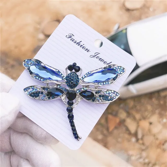 Beautiful ladies brooch Dragonfly