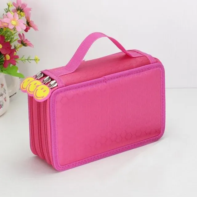 School pencil case for school supplies in trendy design