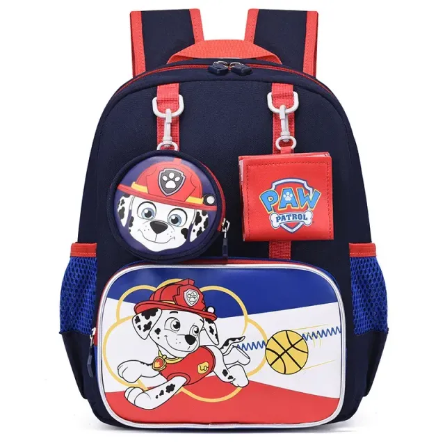 Children's school backpack with side pockets and motifs popular Paw Patrol