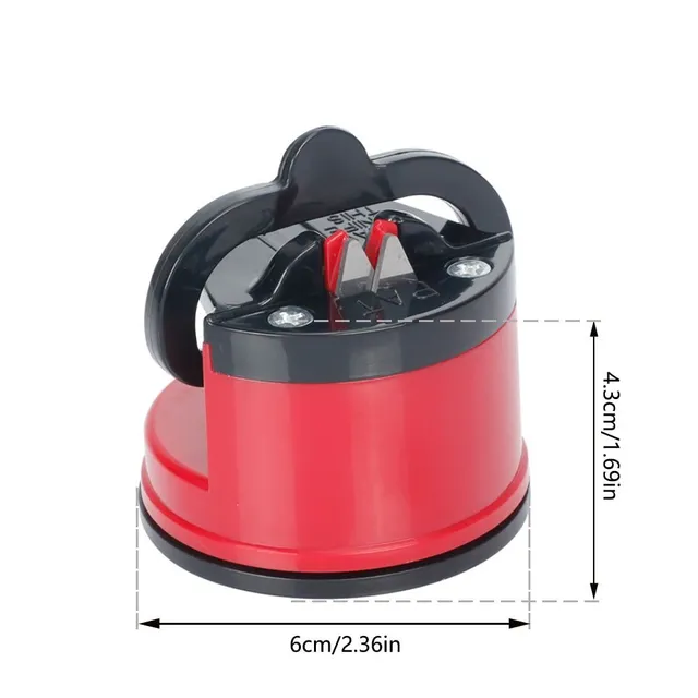 Suction cup for sharpening Whetstone knives