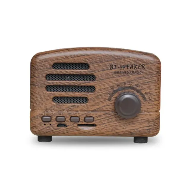 Wireless stylish retro mini speaker - more colours