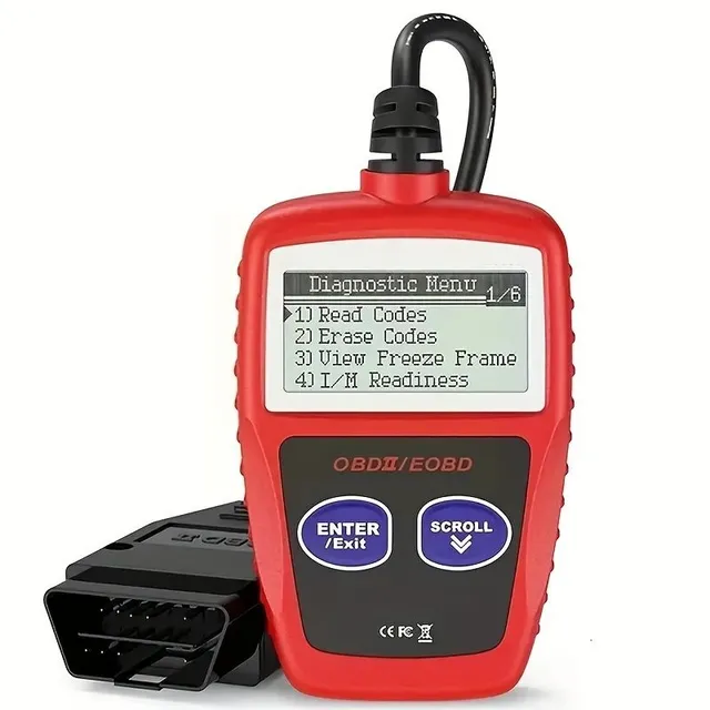 Diagnostic tool for car: MS309 OBD2/EOBD reader and lubrication error codes - improved version