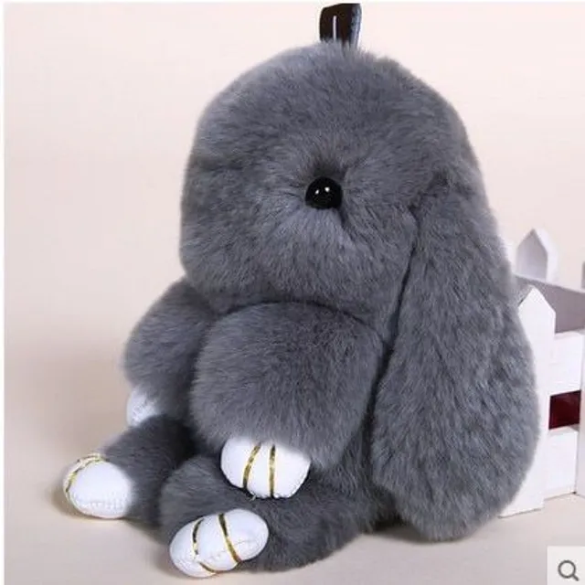 Plush keyring in the shape of a bunny