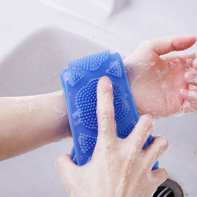 Silikonowy pas do masażu prysznicowego