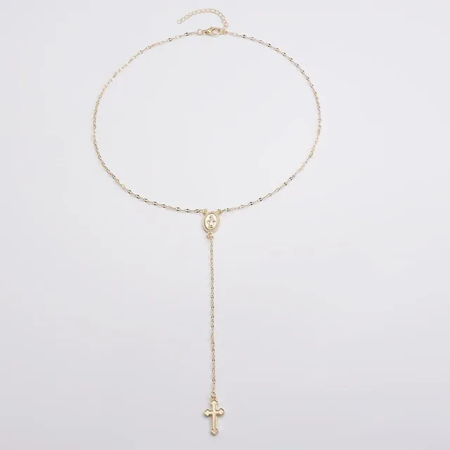 Ladies minimalist necklace - Rosary