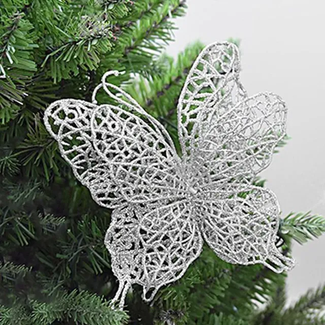 Christmas Butterfly Ornament 6 k