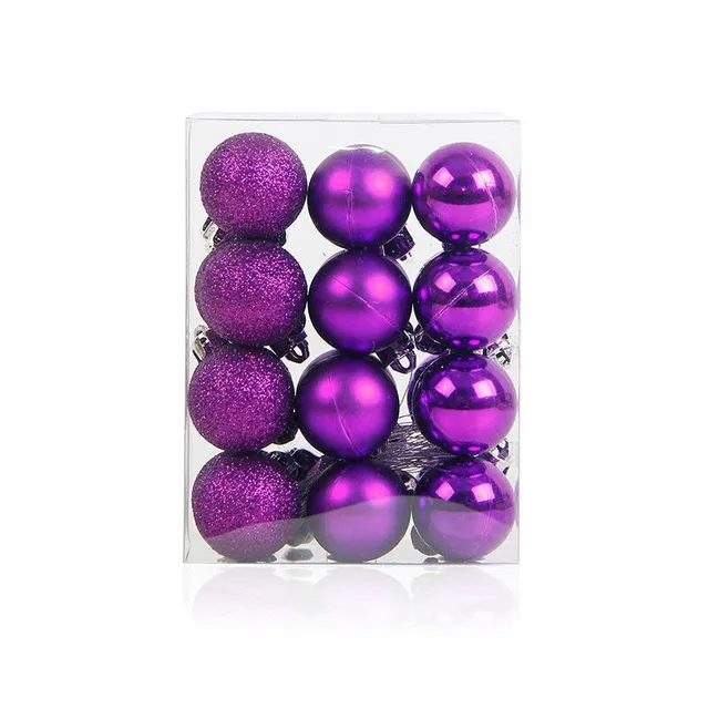 Christmas balls - 24 pieces