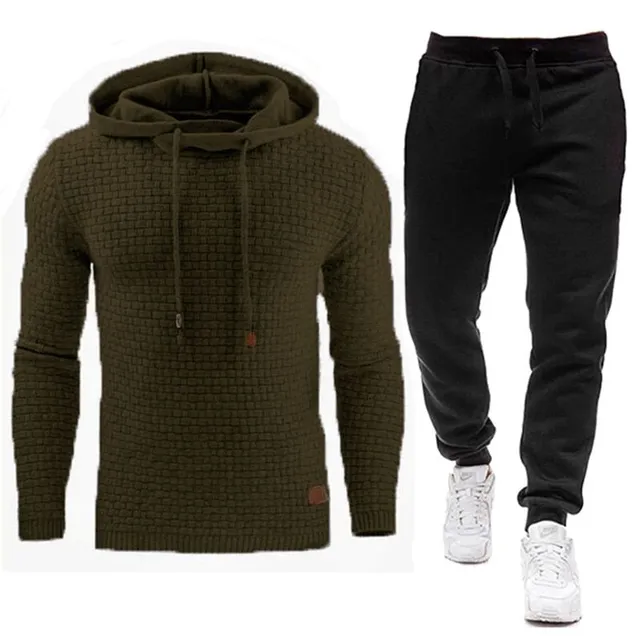 Men's knitted tracksuit