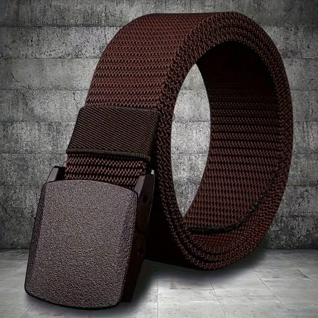 Universal nylon belt without metal buckle for students, youth and active people