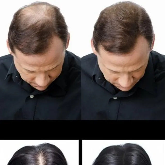 Keratinová vlákna na zahuštění řídkých vlasů