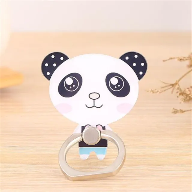 Praktikus PopSocket-tartó egy aranyos panda alakjában