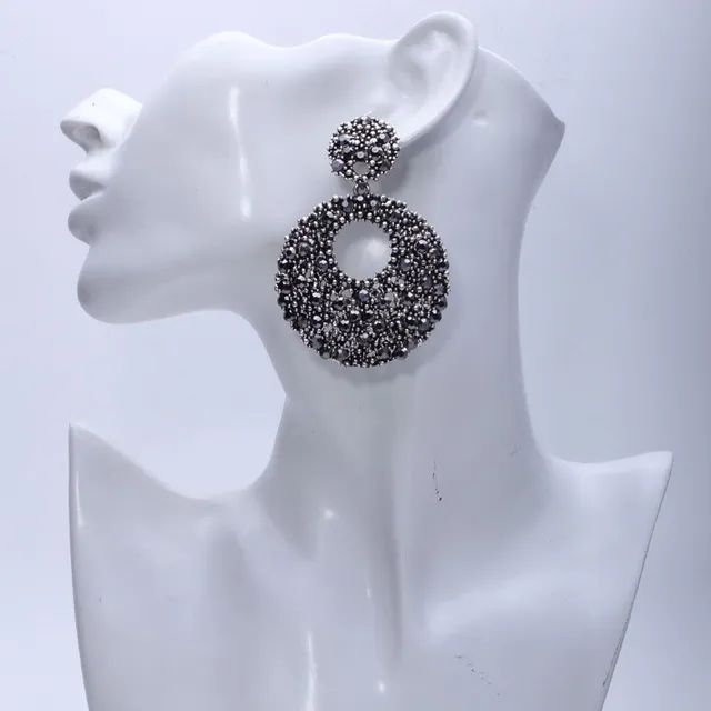 Modern beautiful ball earrings Teresa