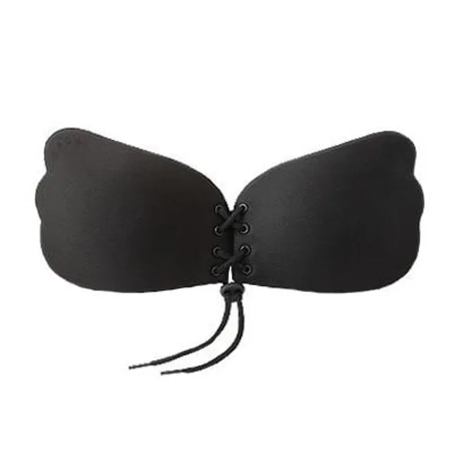 Adhesive push up bra