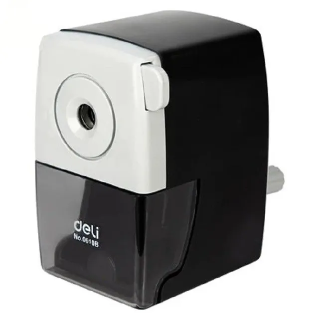 Pencil sharpener Rotary sharpener for school or office Table mechanical pencil sharpener Pencil sharpener 5.5 x 6.8 x 9 cm