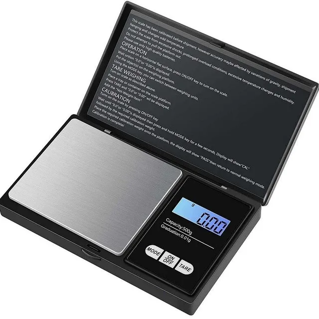 Digital pocket weight 500g / 0,01g