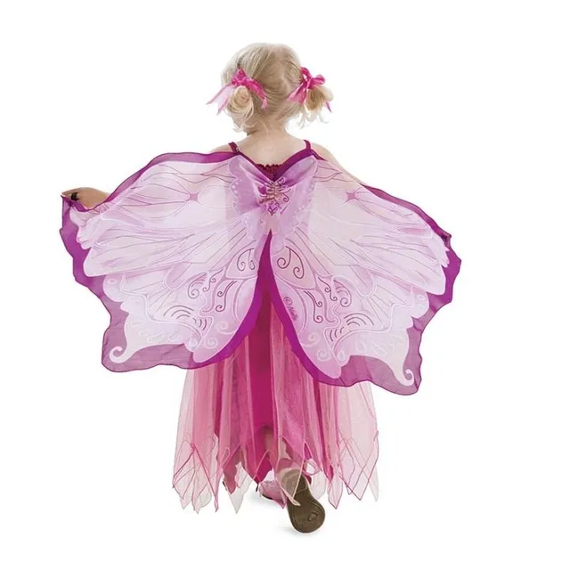 A costume for girls with motif butterfly fairies