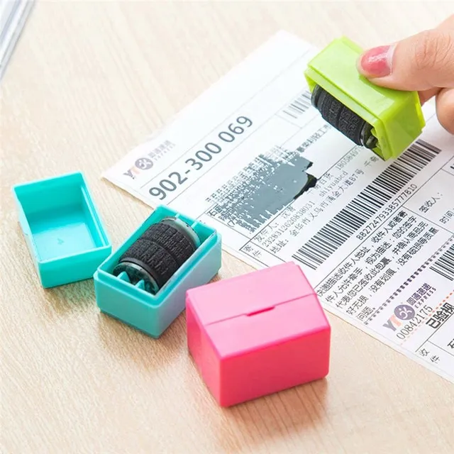 Practical stamp for blacking sensitive data