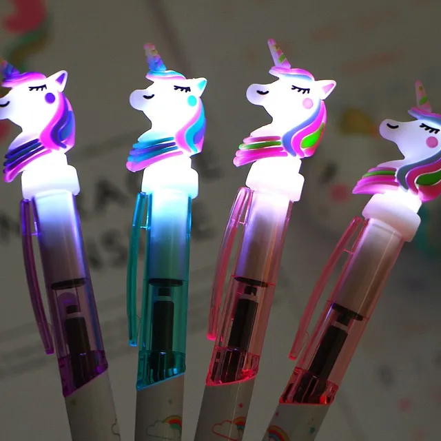 Lighting Unicorn ballpoint pen
